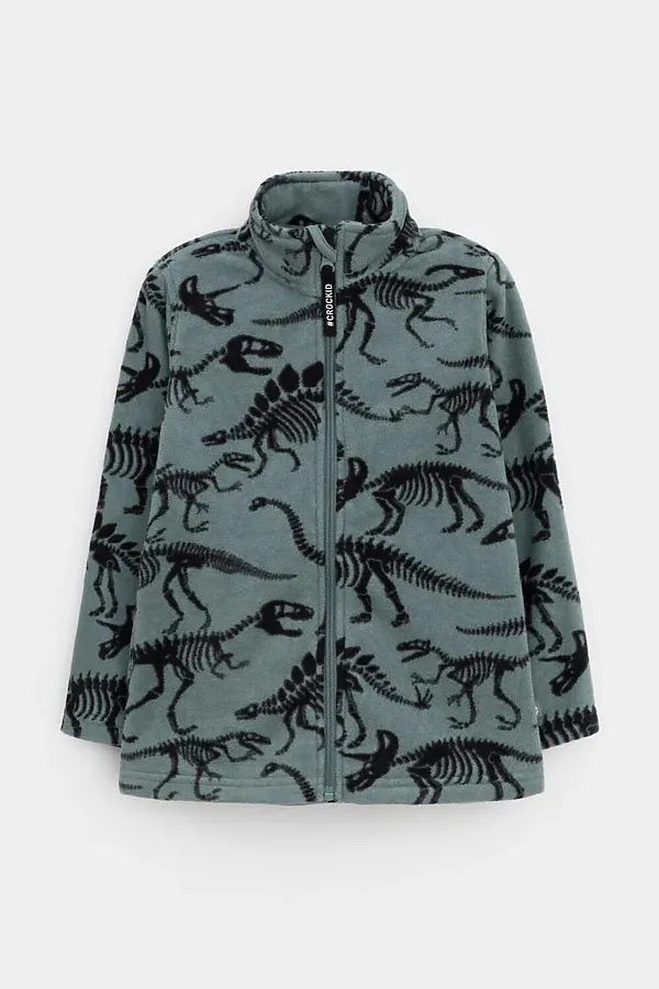 Толстовка CROCKID, зеленый - фото 2