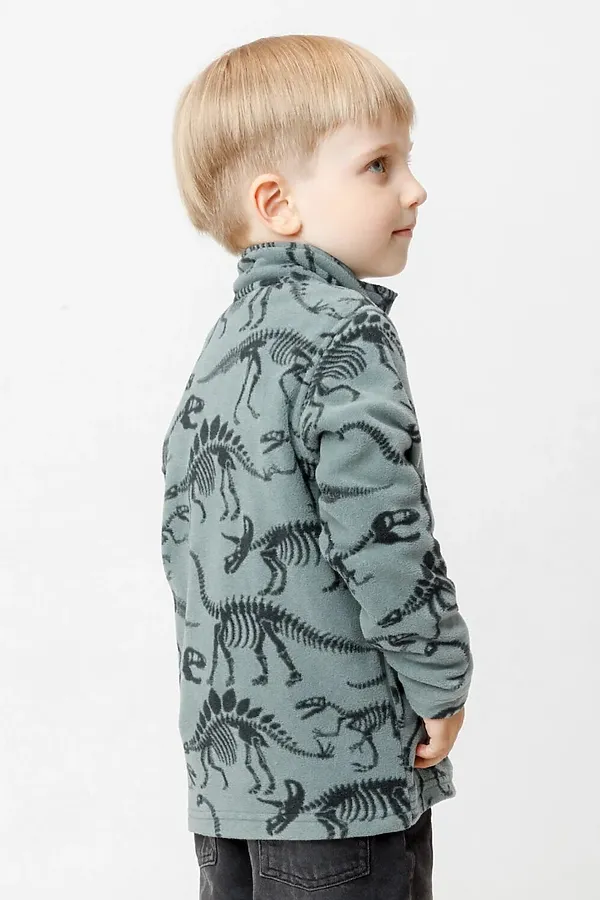 Толстовка CROCKID, зеленый - фото 2