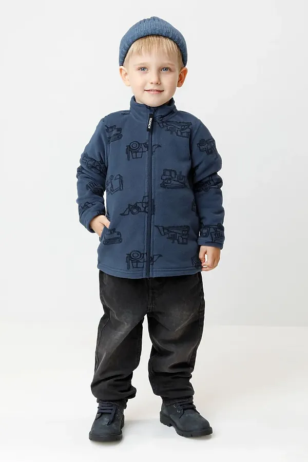 Толстовка CROCKID, синий - фото 2