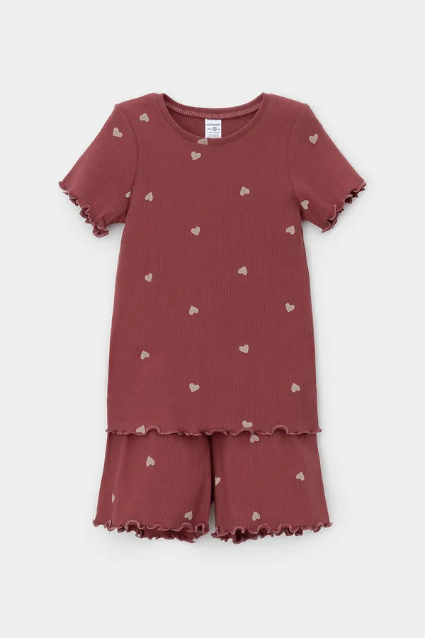 Пижама CROCKID, шоколадный - фото 2