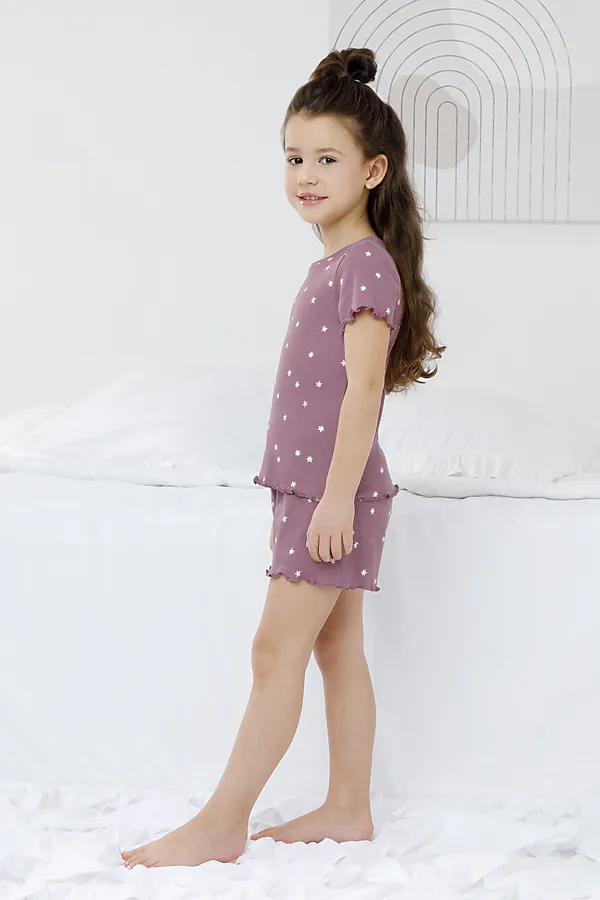 Пижама CROCKID, темная орхидея - фото 2