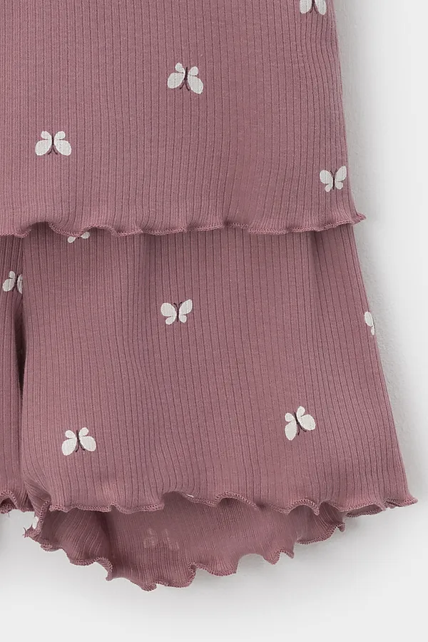 Пижама CROCKID, темно-розовый - фото 2