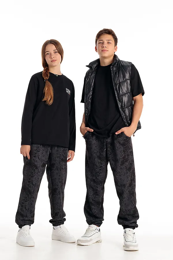 Брюки Спорт 3 НАТАЛИ, черный - фото 2