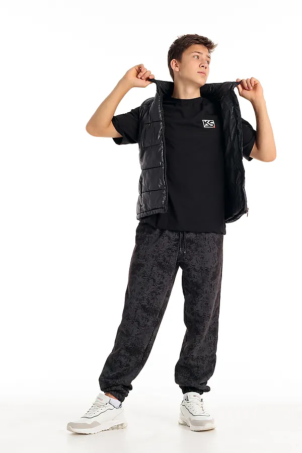 Брюки Спорт 3 НАТАЛИ, черный - фото 2