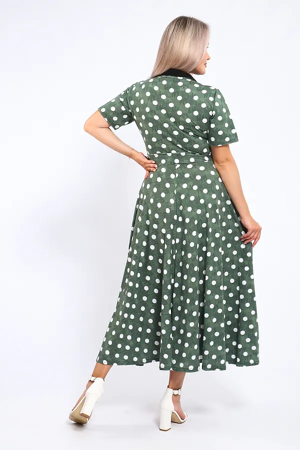 Платье 39059 НАТАЛИ, зеленый - фото 2