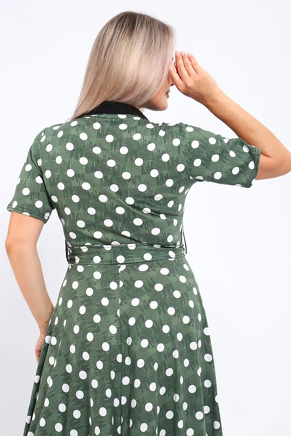 Платье 39059 НАТАЛИ, зеленый - фото 2