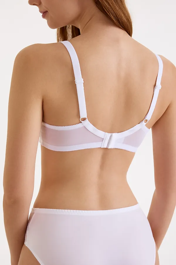 CONTE RENDEZVOUS RB5130 Бюстгальтер "балконет" на каркасах CONTE ELEGANT, белый - фото 2