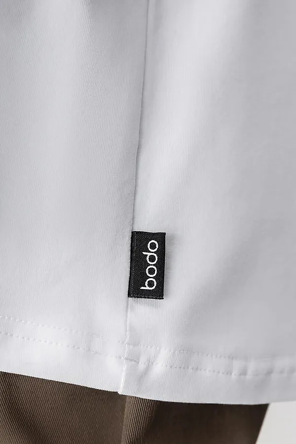 Футболка BODO-S, белый (коричневый) - фото 2