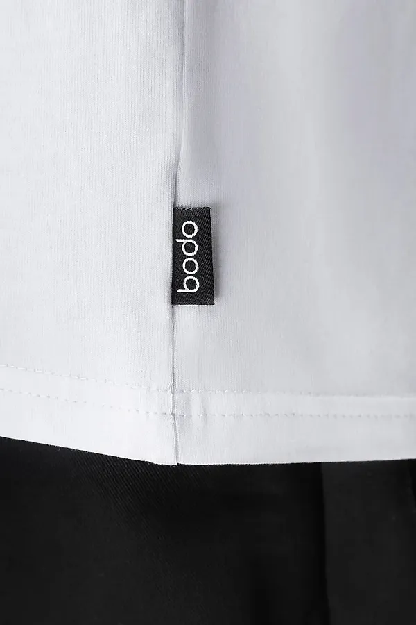 Футболка BODO-S, белый (салатовый) - фото 2