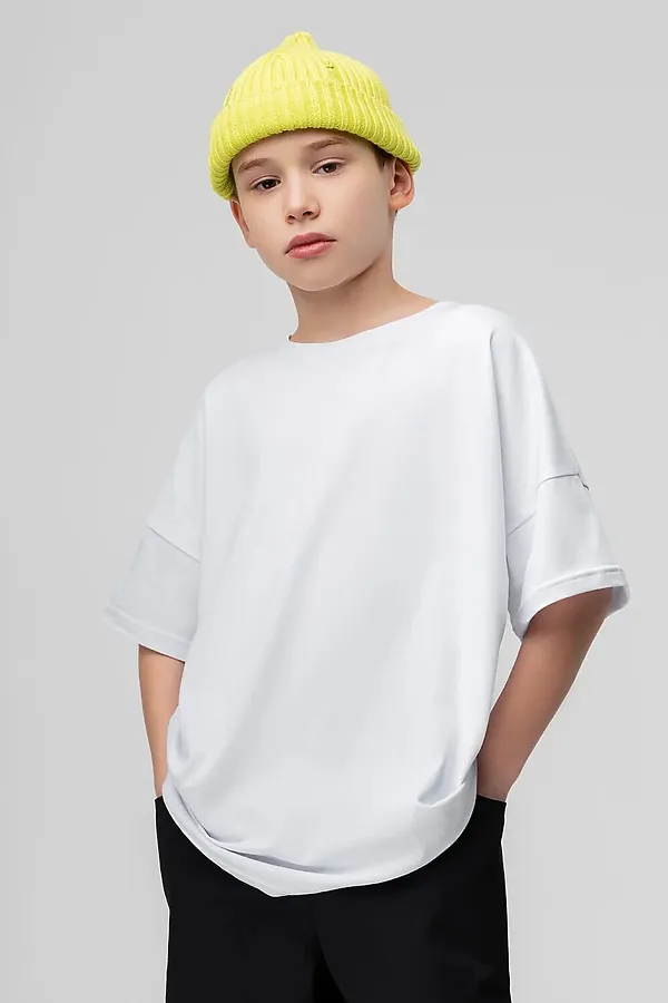 Футболка BODO-S, белый (салатовый) - фото 2