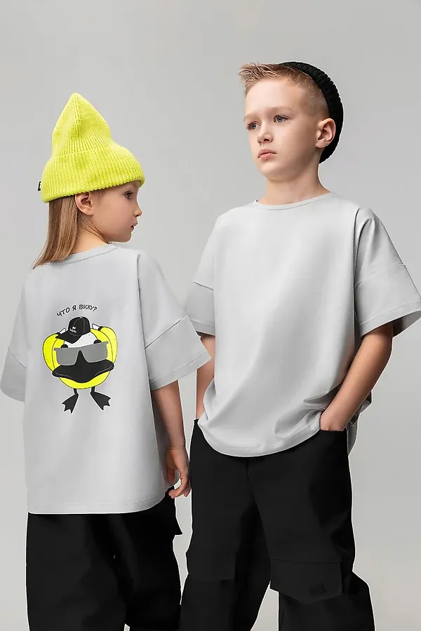 Футболка BODO-S, серый (салатовый) - фото 2