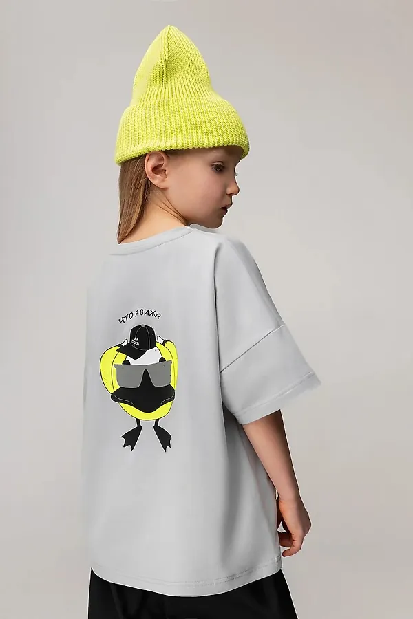 Футболка BODO-S, серый (салатовый) - фото 2