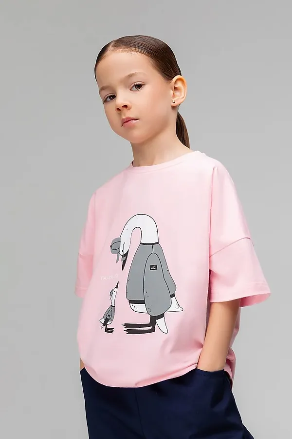 Футболка BODO-S, розовый - фото 2