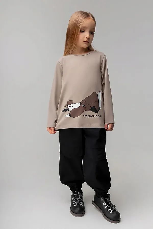 Лонгслив BODO-S, бежевый - фото 2