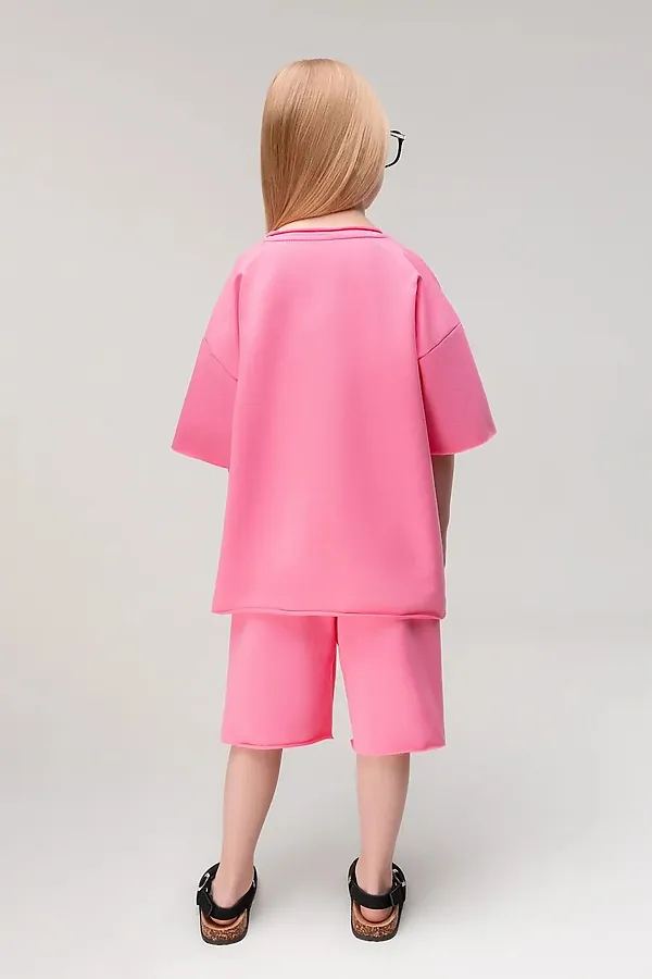 Костюм (Футболка+Шорты) BODO-S, розовый - фото 2