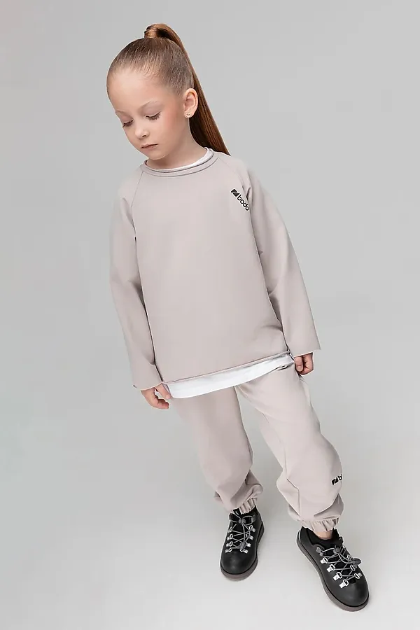 Костюм (Джемпер+Брюки) BODO-S, светло-бежевый - фото 2