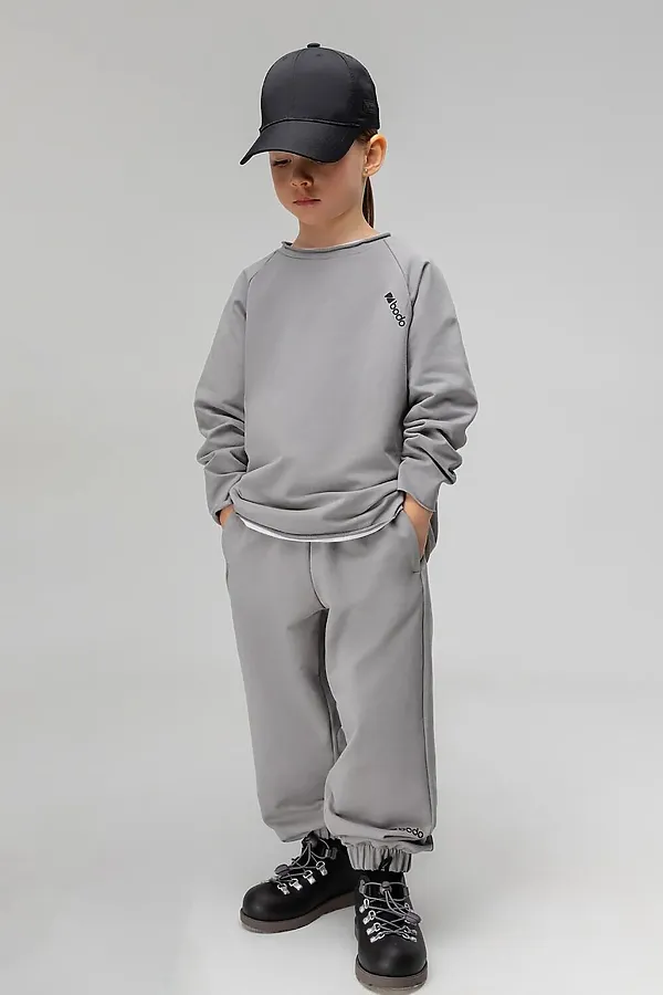 Костюм (Джемпер+Брюки) BODO-S, серый - фото 2