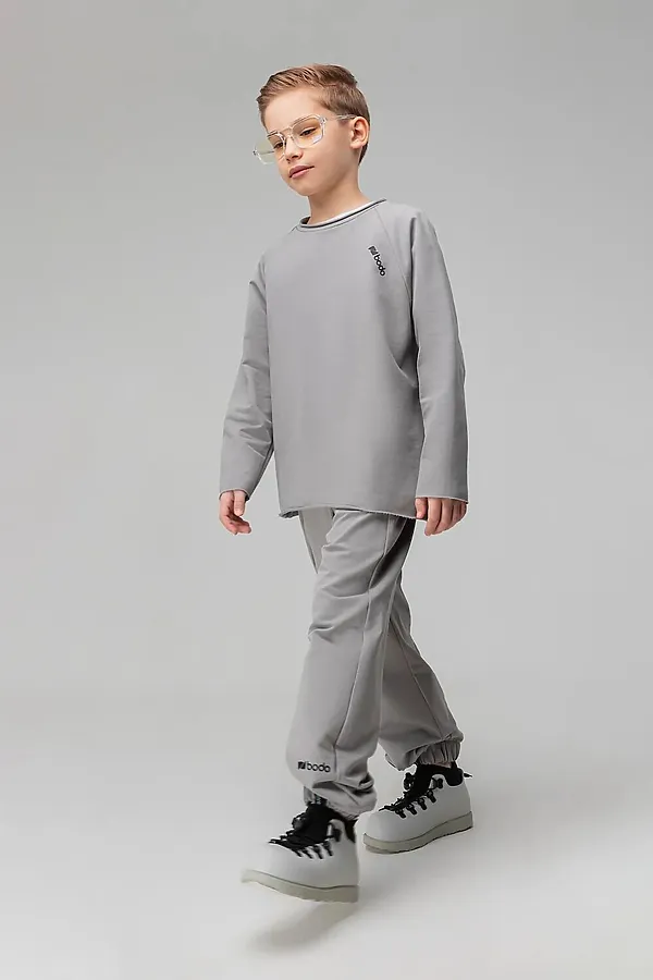 Костюм (Джемпер+Брюки) BODO-S, серый - фото 2