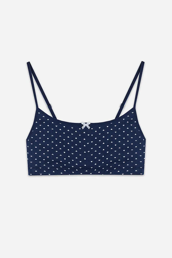 Топ женский MARK FORMELLE, сердечки на синем - фото 2