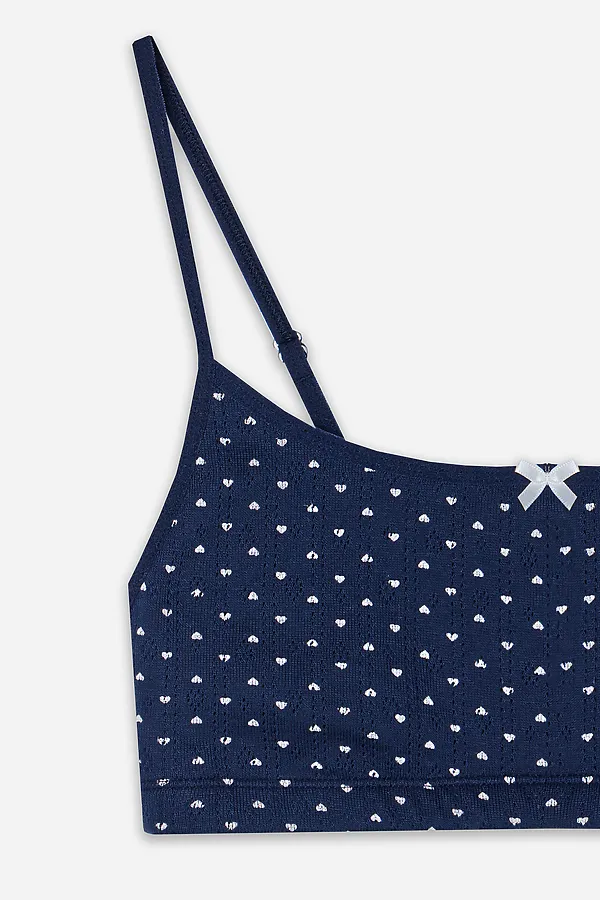 Топ женский MARK FORMELLE, сердечки на синем - фото 2