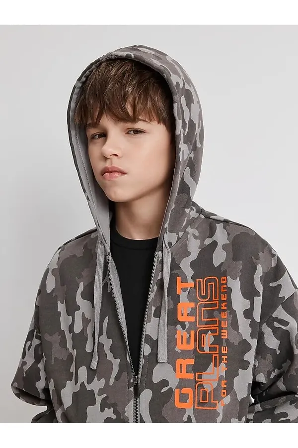 Куртка (толстовка) ACOOLA, серый - фото 2