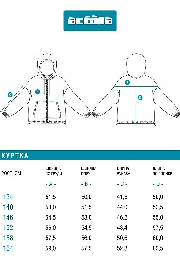 Куртка (толстовка) ACOOLA, серый - фото 2