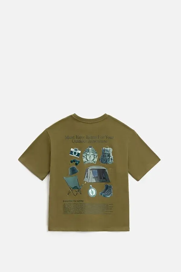 Футболка ACOOLA, хаки - фото 2