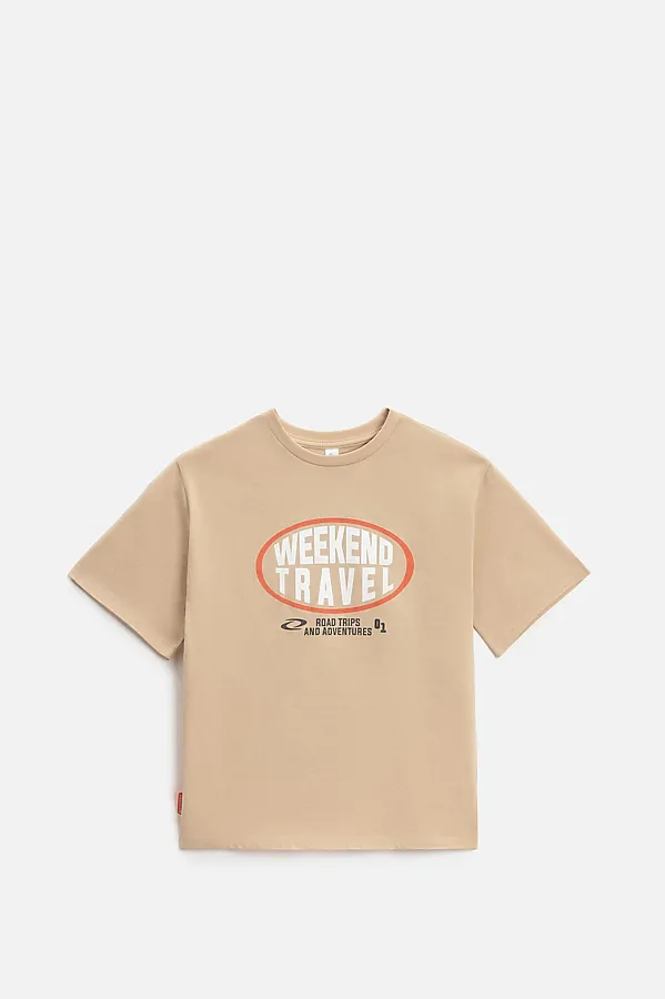 Футболка ACOOLA, песочный - фото 2