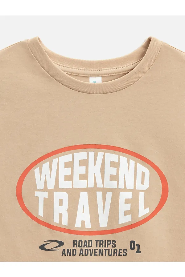 Футболка ACOOLA, песочный - фото 2