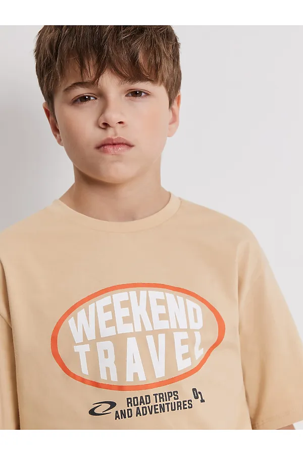 Футболка ACOOLA, песочный - фото 2