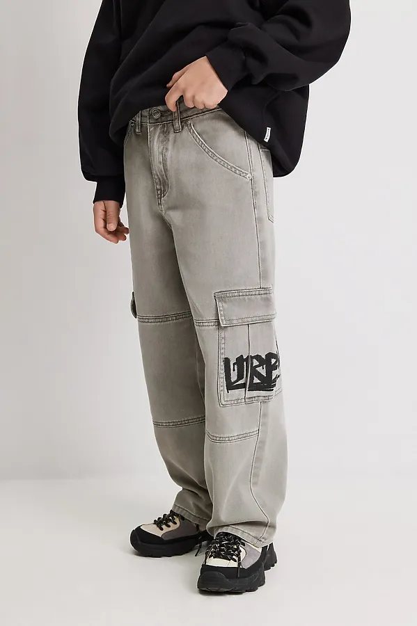 Брюки джинсовые ACOOLA, серый - фото 2