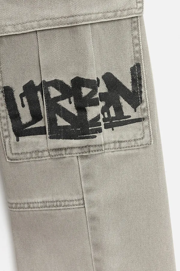 Брюки джинсовые ACOOLA, серый - фото 2