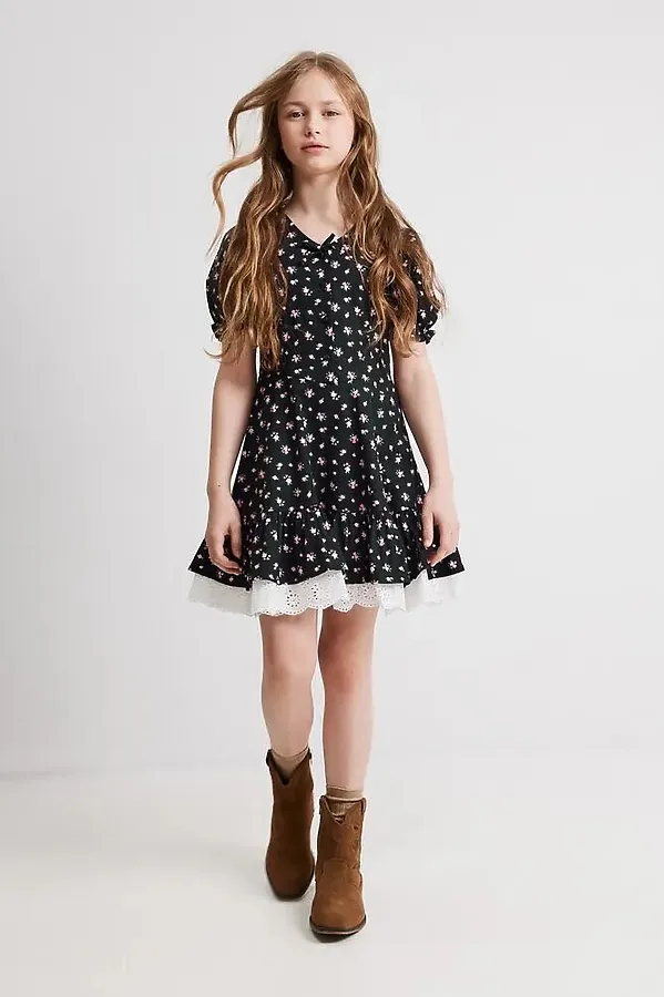 Платье ACOOLA, черный принт - фото 2