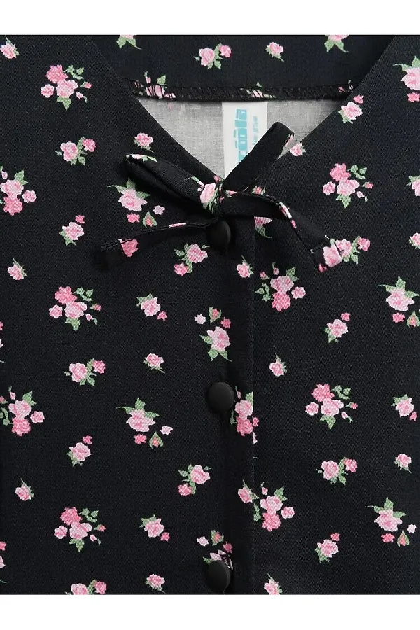 Платье ACOOLA, черный принт - фото 2