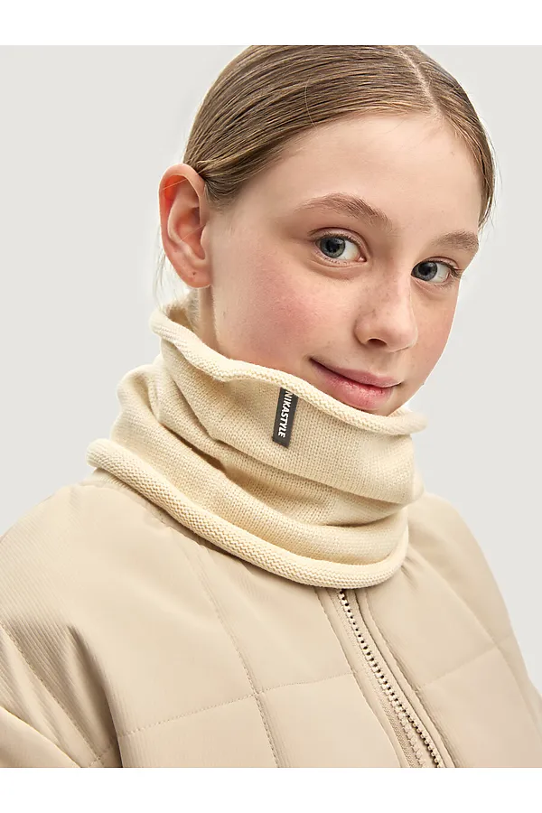 Снуд NIKASTYLE, молоко - фото 2