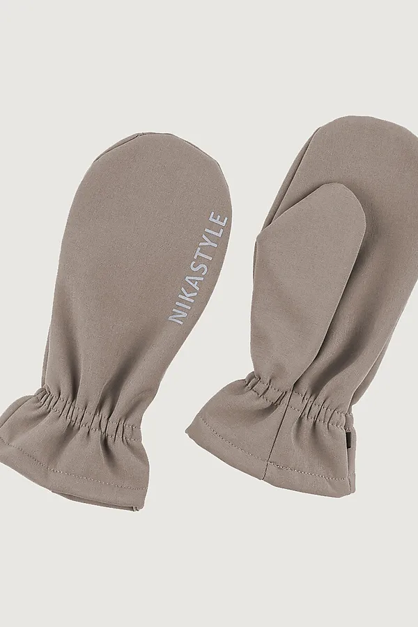 Варежки NIKASTYLE, кофе - фото 2