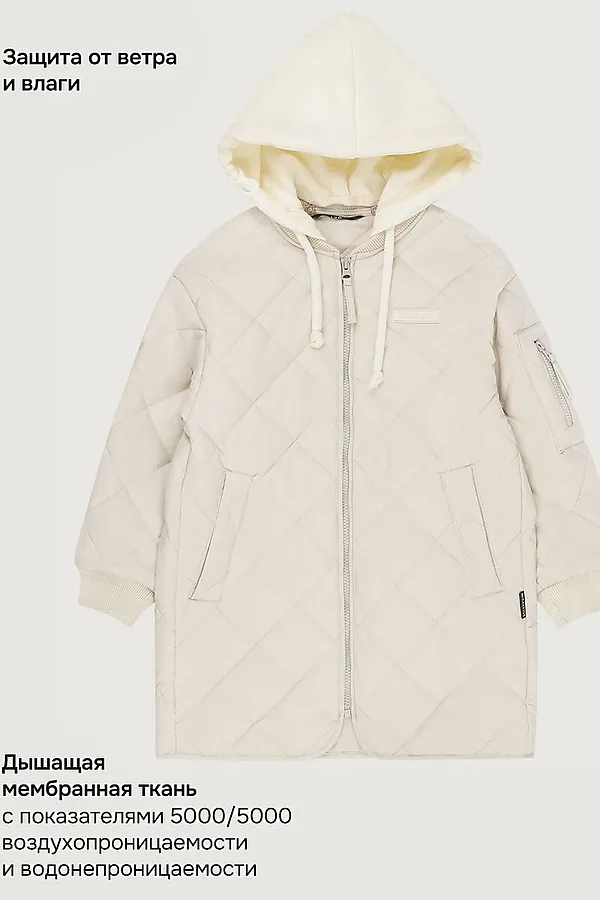 Куртка NIKASTYLE, молоко - фото 2