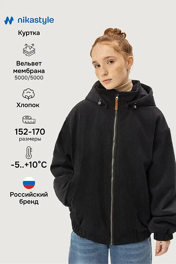 Куртка NIKASTYLE, черный - фото 2