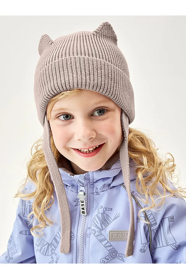 Шапка NIKASTYLE, какао - фото 2