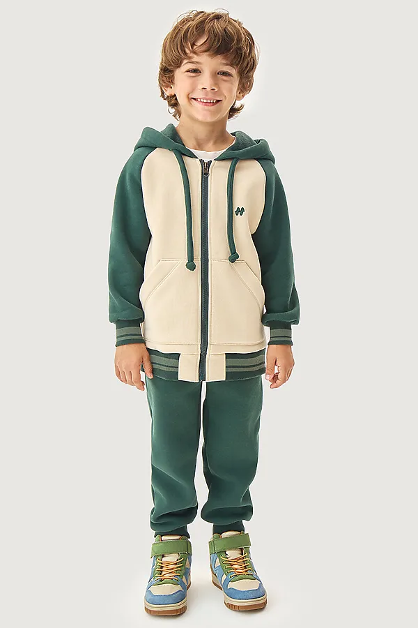 Костюм NIKASTYLE, изумруд/беж - фото 2