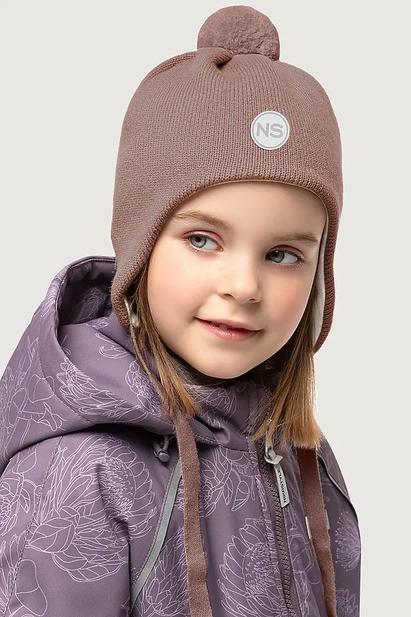 Шапка NIKASTYLE, какао - фото 2