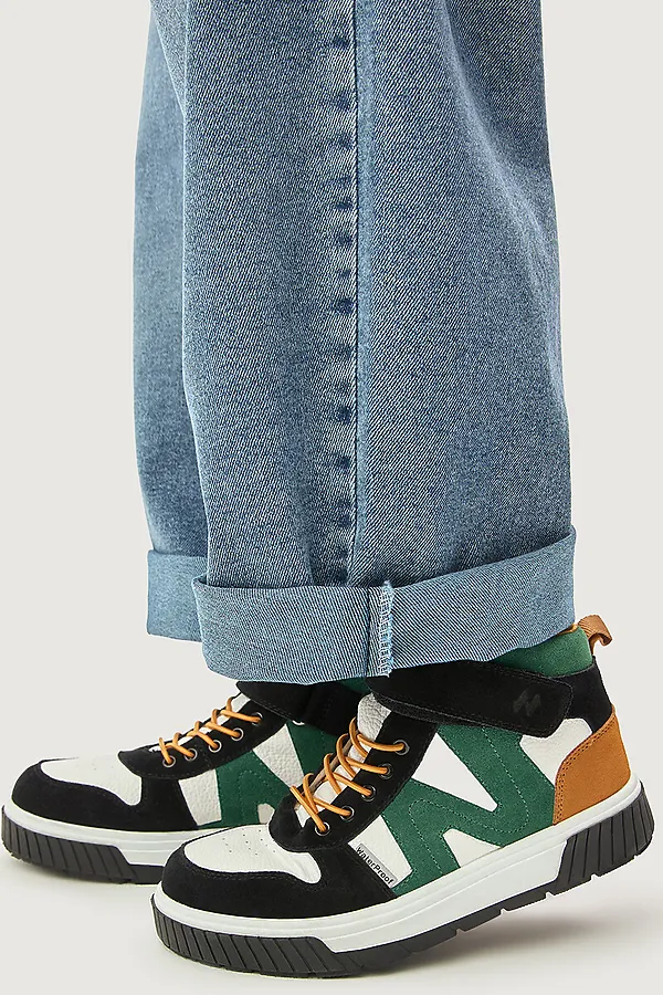 Ботинки NIKASTYLE, белый/изумруд - фото 2