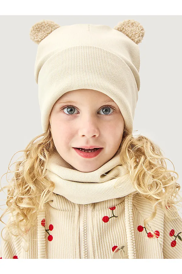 Комплект шапка и снуд NIKASTYLE, кешью - фото 2