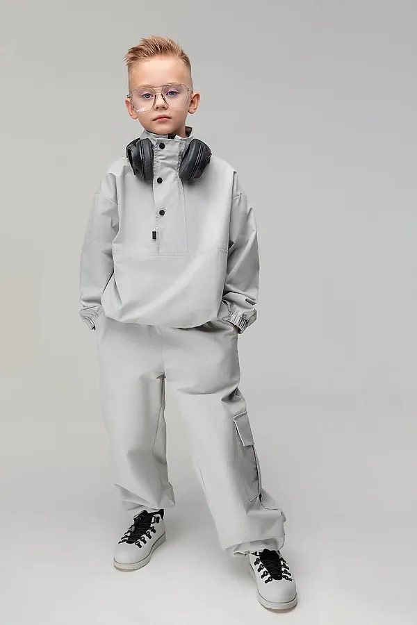 Костюм с анораком BODO, светло-серый - фото 2