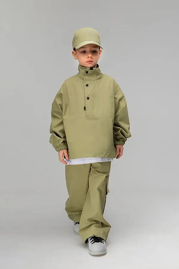 Костюм с анораком BODO, оливковый - фото 2
