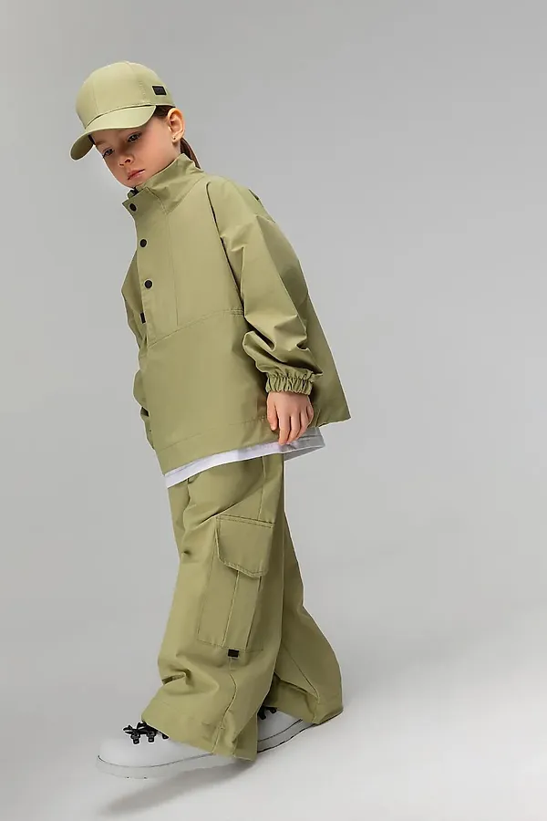 Костюм с анораком BODO, оливковый - фото 2