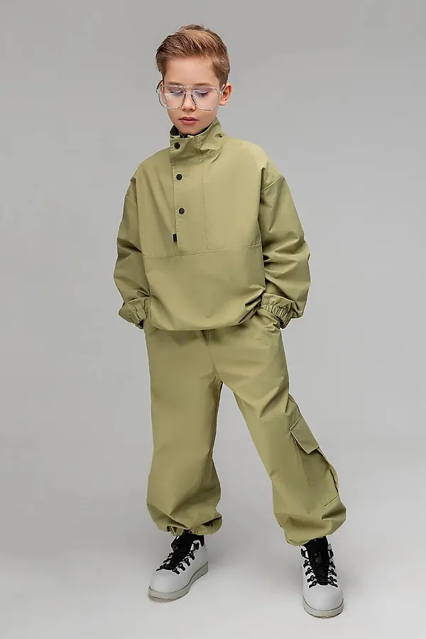 Костюм с анораком BODO, оливковый - фото 2