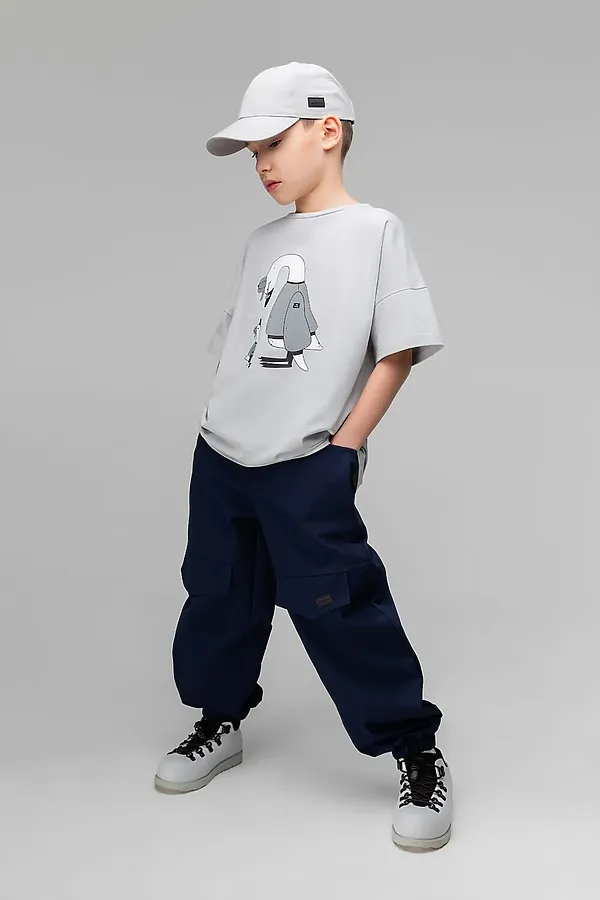 Брюки BODO-S, темно-синий - фото 2