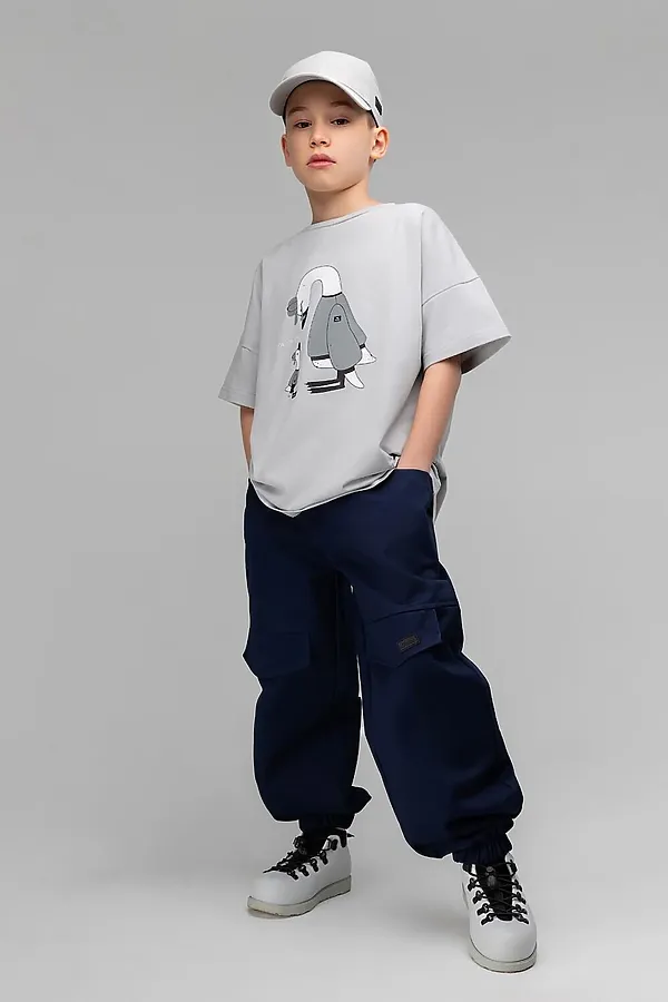 Брюки BODO-S, темно-синий - фото 2