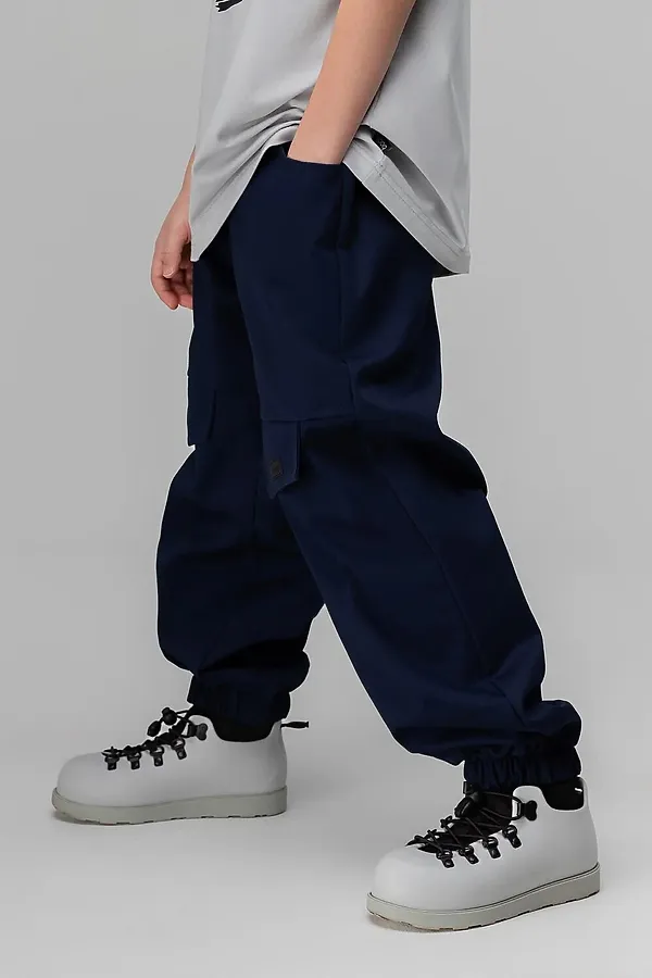 Брюки BODO-S, темно-синий - фото 2